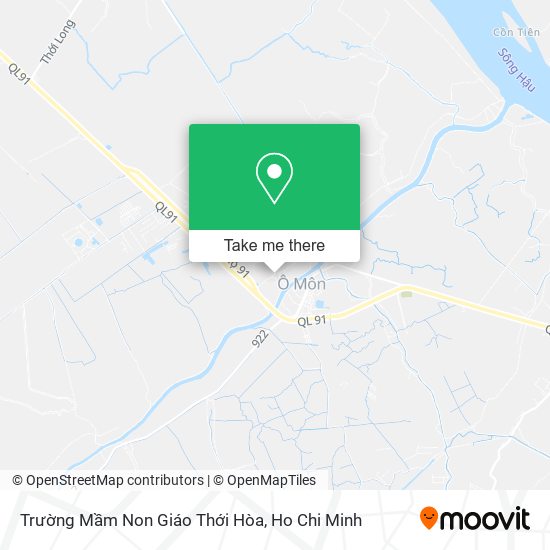 Trường Mầm Non Giáo Thới Hòa map
