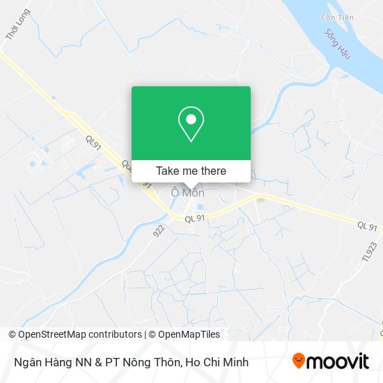 Ngân Hàng NN & PT Nông Thôn map