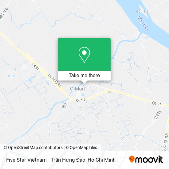 Five Star Vietnam - Trần Hưng Đạo map