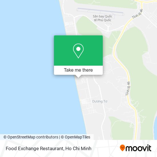 Food Exchange Restaurant map