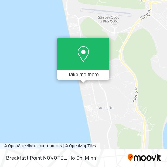 Breakfast Point NOVOTEL map