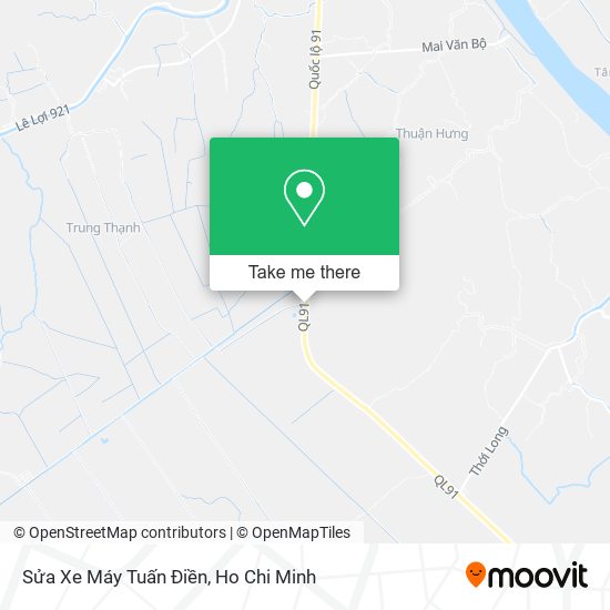 Sửa Xe Máy Tuấn Điền map
