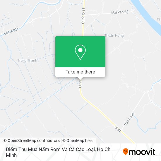 Điểm Thu Mua Nấm Rơm Và Cá Các Loại map