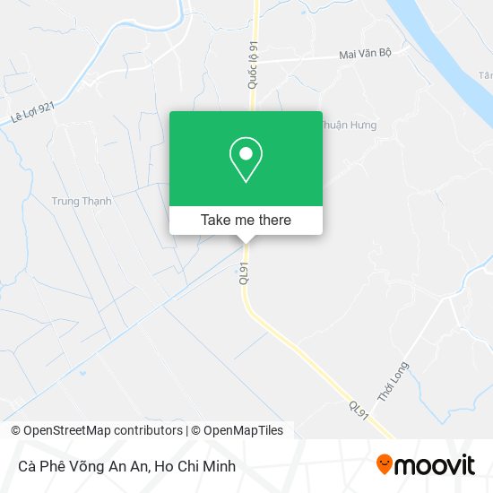 Cà Phê Võng An An map