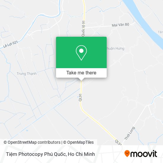 Tiệm Photocopy Phú Quốc map
