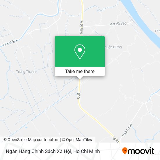 Ngân Hàng Chính Sách Xã Hội map