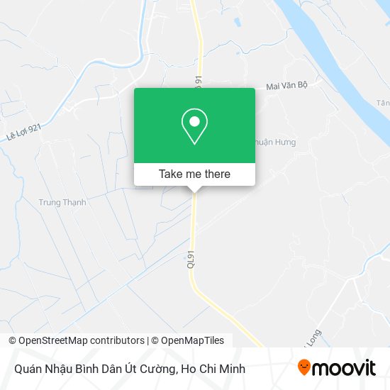 Quán Nhậu Bình Dân Út Cường map
