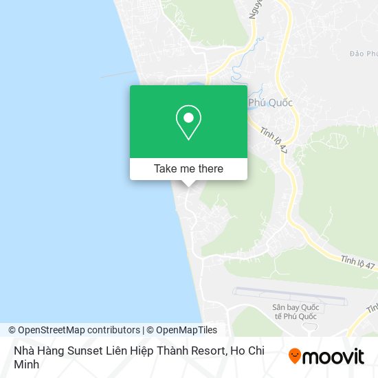 Nhà Hàng Sunset Liên Hiệp Thành Resort map