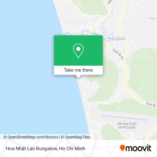Hoa Nhật Lan Bungalow map