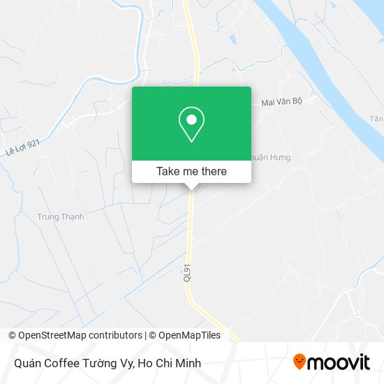 Quán Coffee Tường Vy map