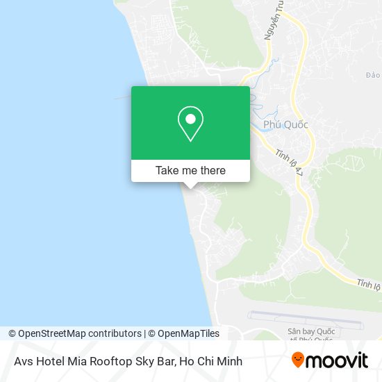 Avs Hotel Mia Rooftop Sky Bar map