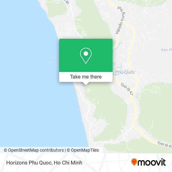 Horizons Phu Quoc map