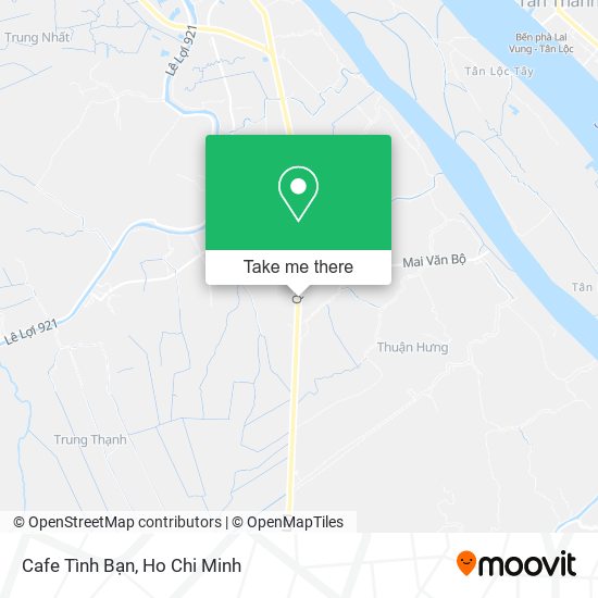 Cafe Tình Bạn map