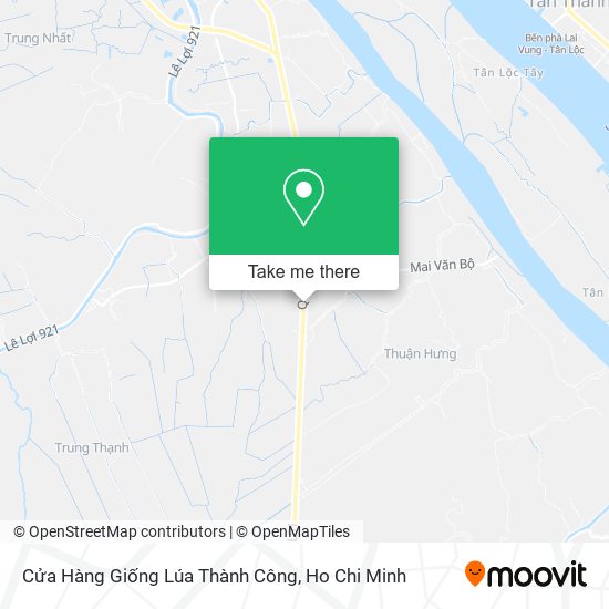 Cửa Hàng Giống Lúa Thành Công map