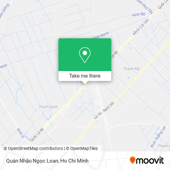 Quán Nhậu Ngọc Loan map