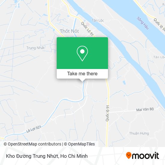 Kho Đường Trung Nhứt map