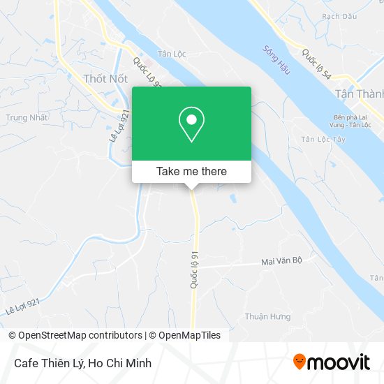 Cafe Thiên Lý map