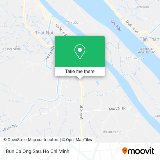 Bun Ca Ong Sau map