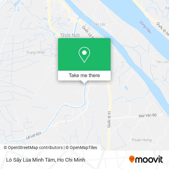 Lò Sấy Lúa Minh Tâm map