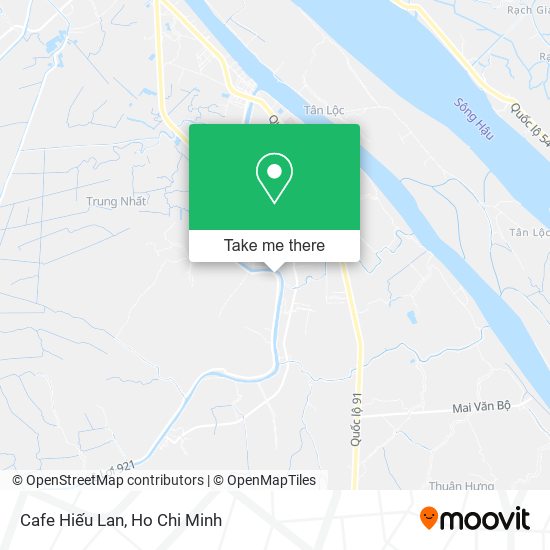 Cafe Hiếu Lan map