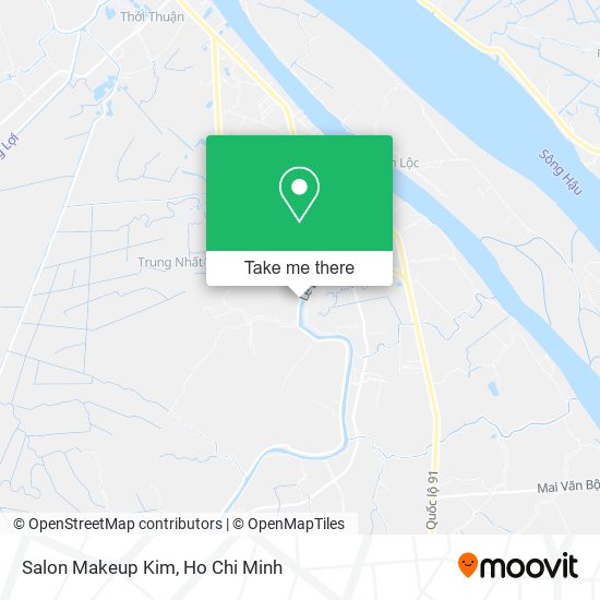Salon Makeup Kim map