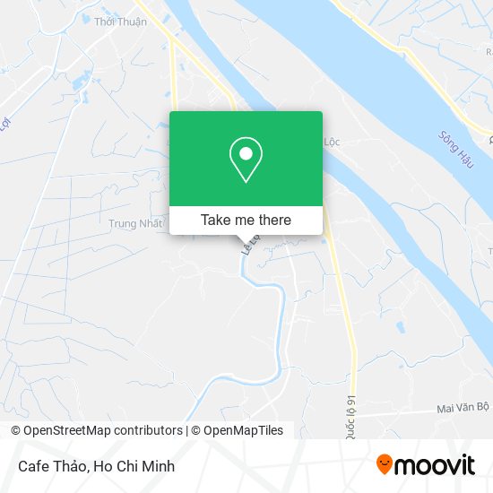Cafe Thảo map