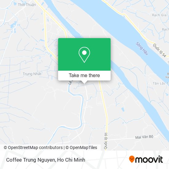 Coffee Trung Nguyen map