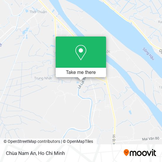 Chùa Nam An map
