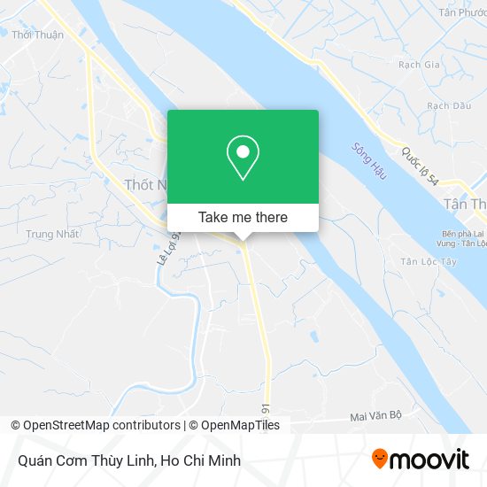 Quán Cơm Thùy Linh map