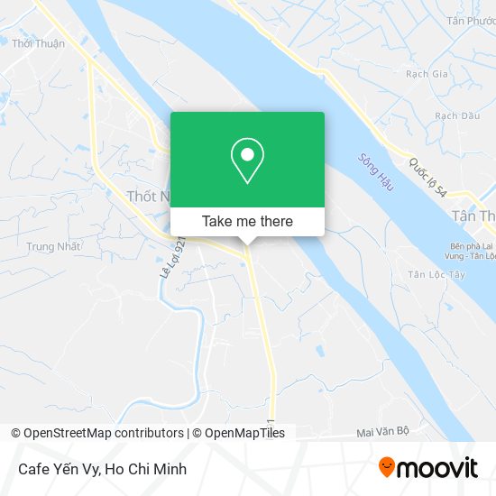 Cafe Yến Vy map
