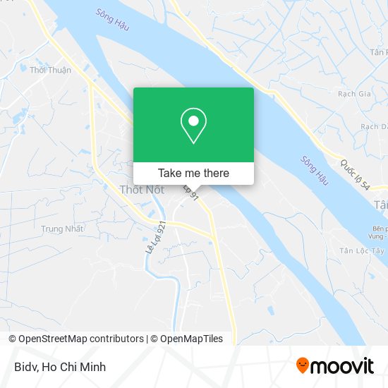 Bidv map