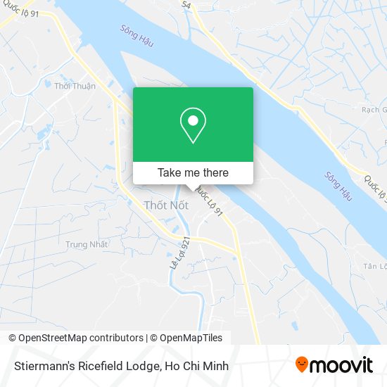 Stiermann's Ricefield Lodge map