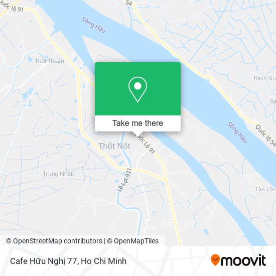 Cafe Hữu Nghị 77 map