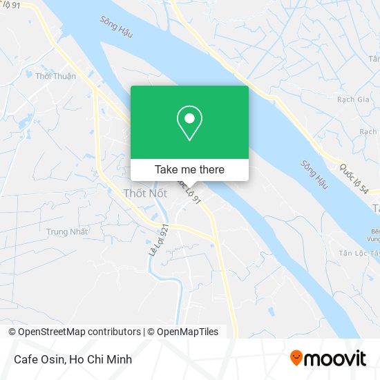 Cafe Osin map