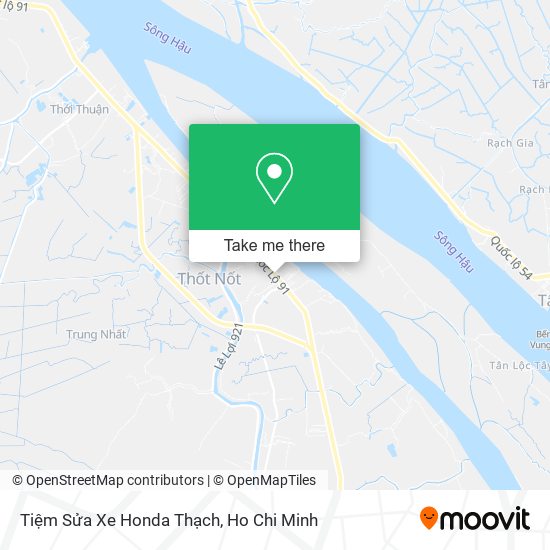 Tiệm Sửa Xe Honda Thạch map