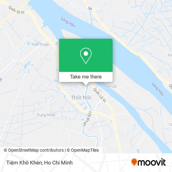 Tiệm Khô Khén map