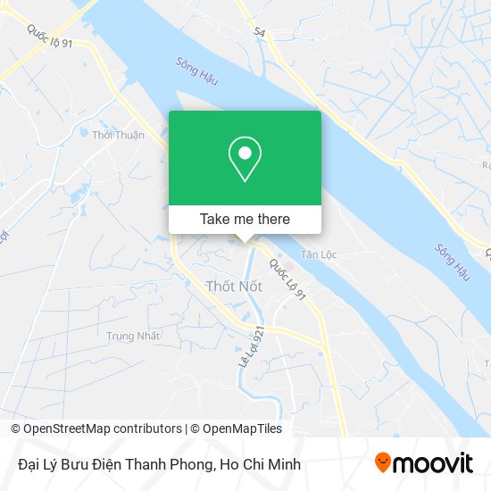 Đại Lý Bưu Điện Thanh Phong map