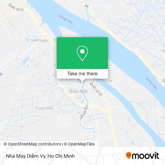 Nhà May Diễm Vy map