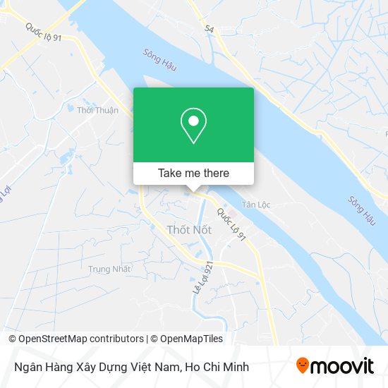 Ngân Hàng Xây Dựng Việt Nam map