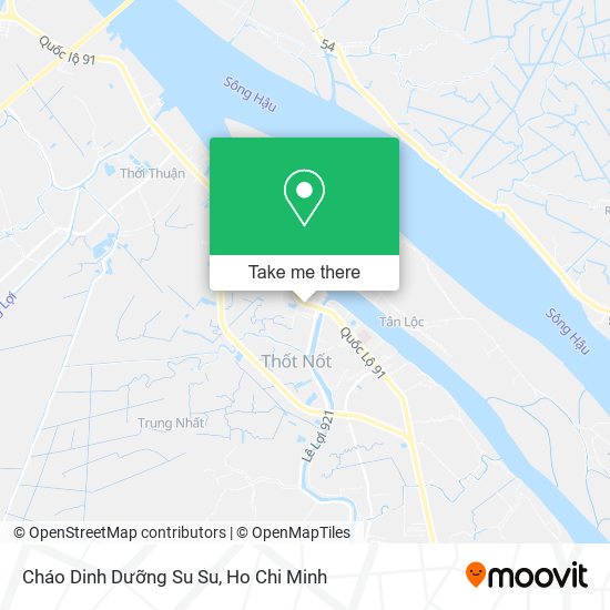 Cháo Dinh Dưỡng Su Su map