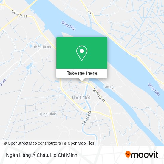 Ngân Hàng Á Châu map