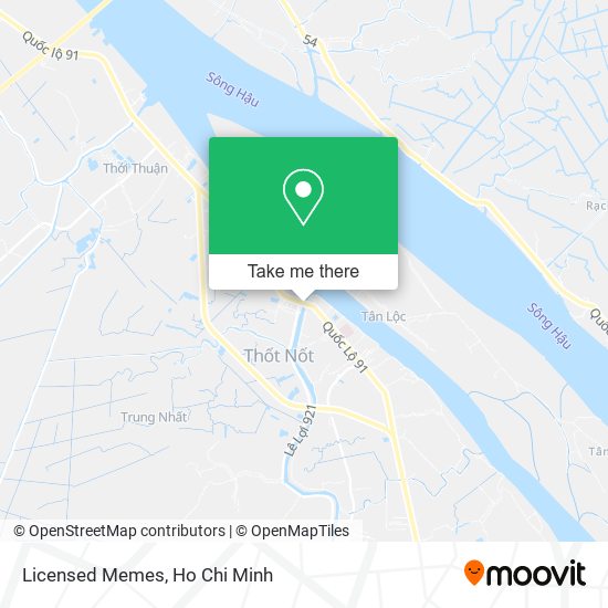 Licensed Memes map