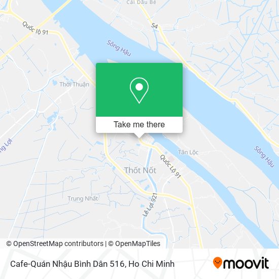 Cafe-Quán Nhậu Bình Dân 516 map