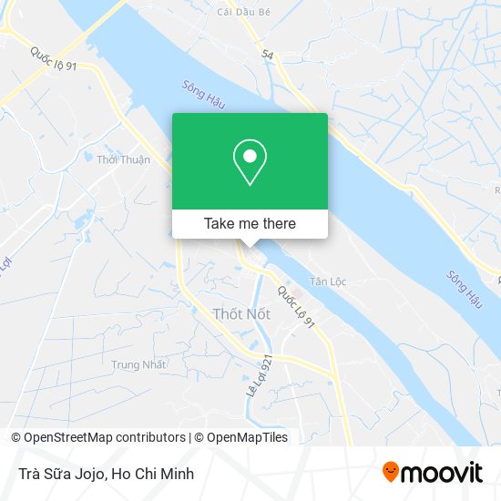 Trà Sữa Jojo map