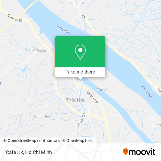 Cafe Kk map