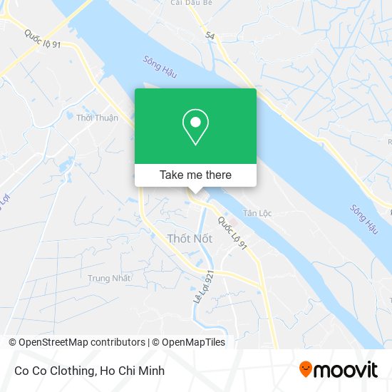 Co Co Clothing map