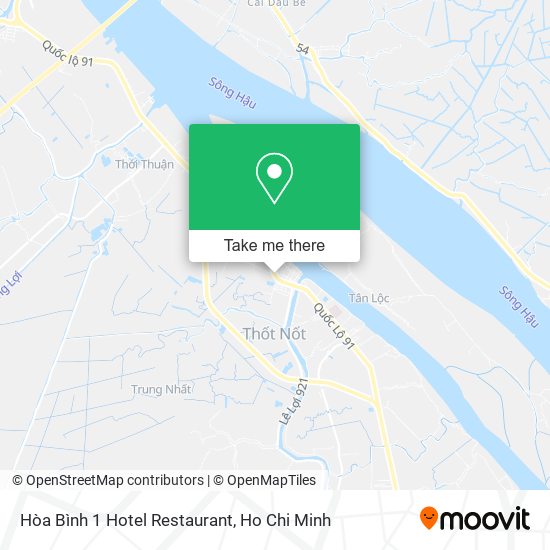 Hòa Bình 1 Hotel Restaurant map