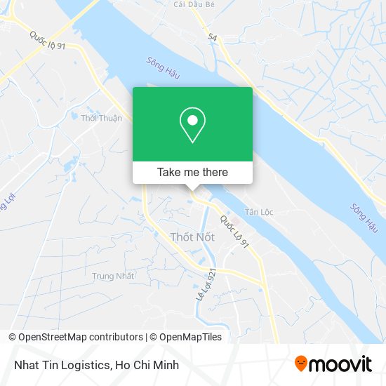 Nhat Tin Logistics map
