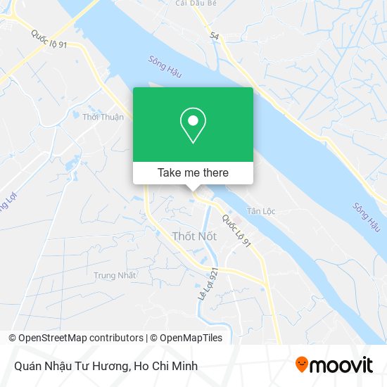 Quán Nhậu Tư Hương map