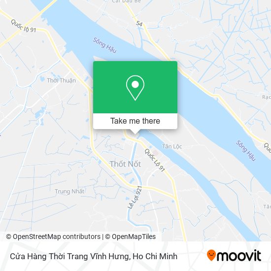Cửa Hàng Thời Trang Vĩnh Hưng map